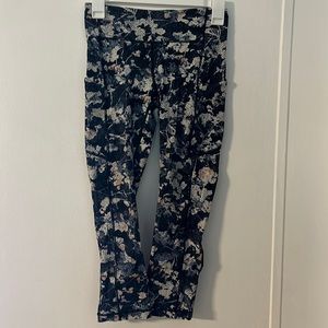 Floral Lululemon leggings